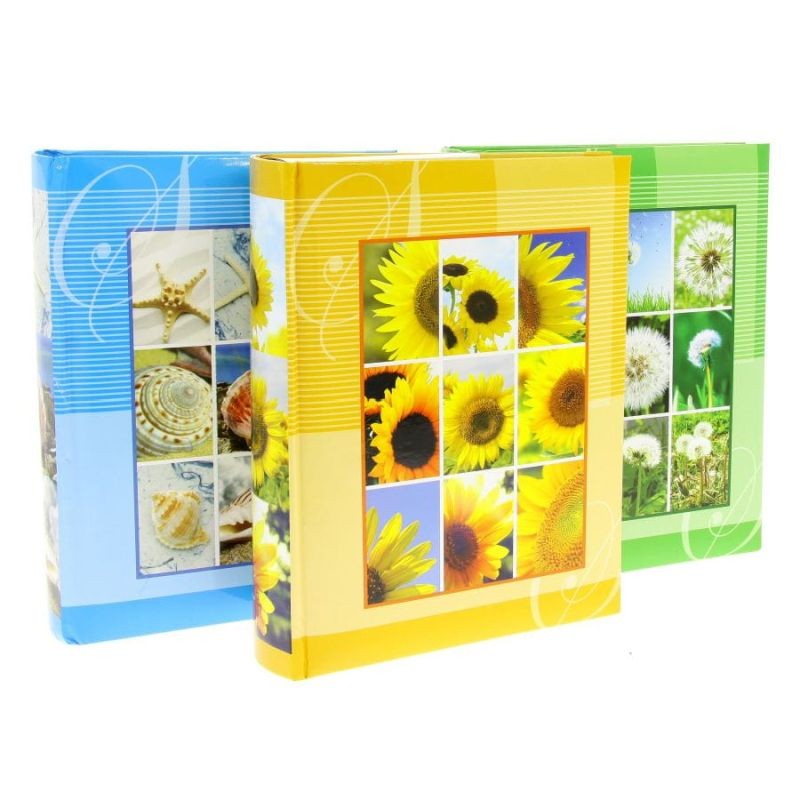 Album foto Bloom, 100 fotografii, format 10x15, buzunare slip-in Verde - imagine 20